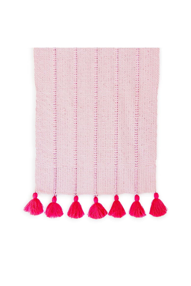 Fabric Table Runner, Main, color, Petal