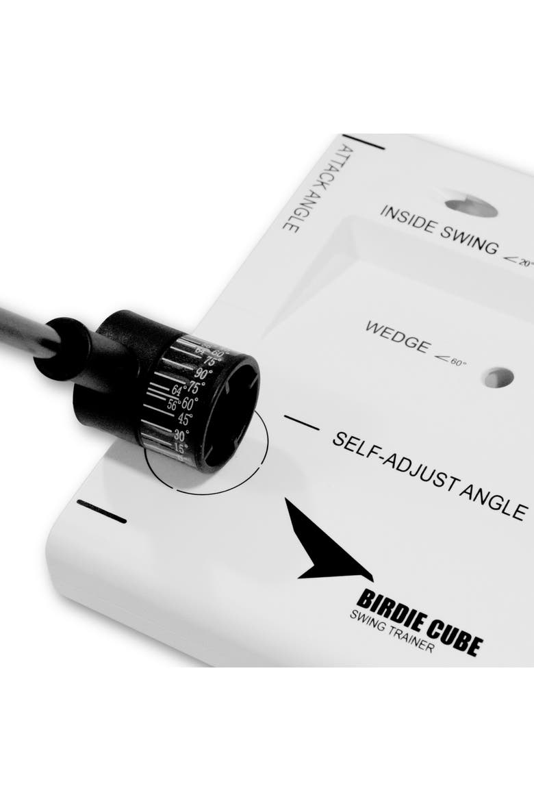 Birdie Cube Golf Swing Trainer, Alternate, color, White