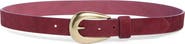 Melrose and Market Genuine Calf Hair Western Tipped Belt