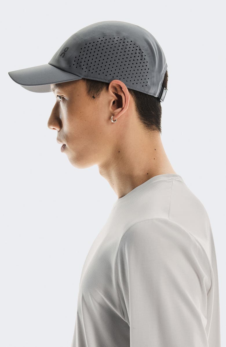 On Lightweight Baseball Cap, Alternate, color, Rock