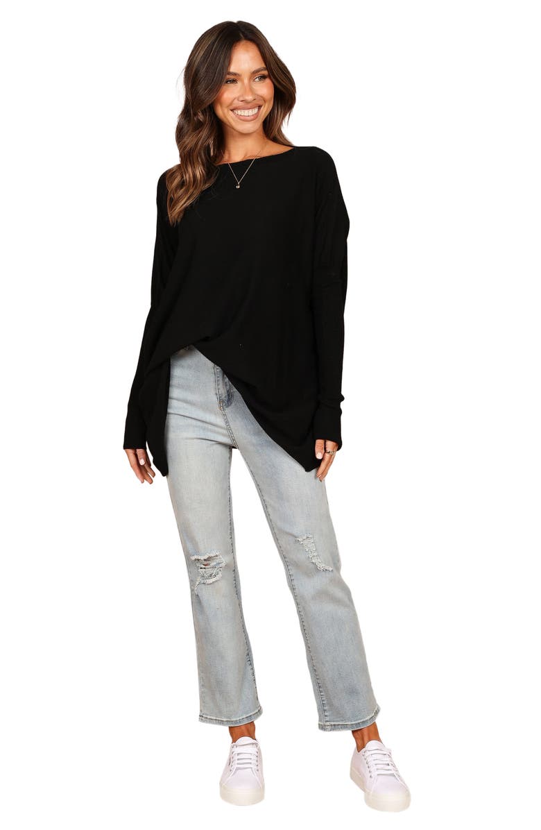 Petal & Pup Jemma Boatneck Tunic Sweater, Alternate, color, 