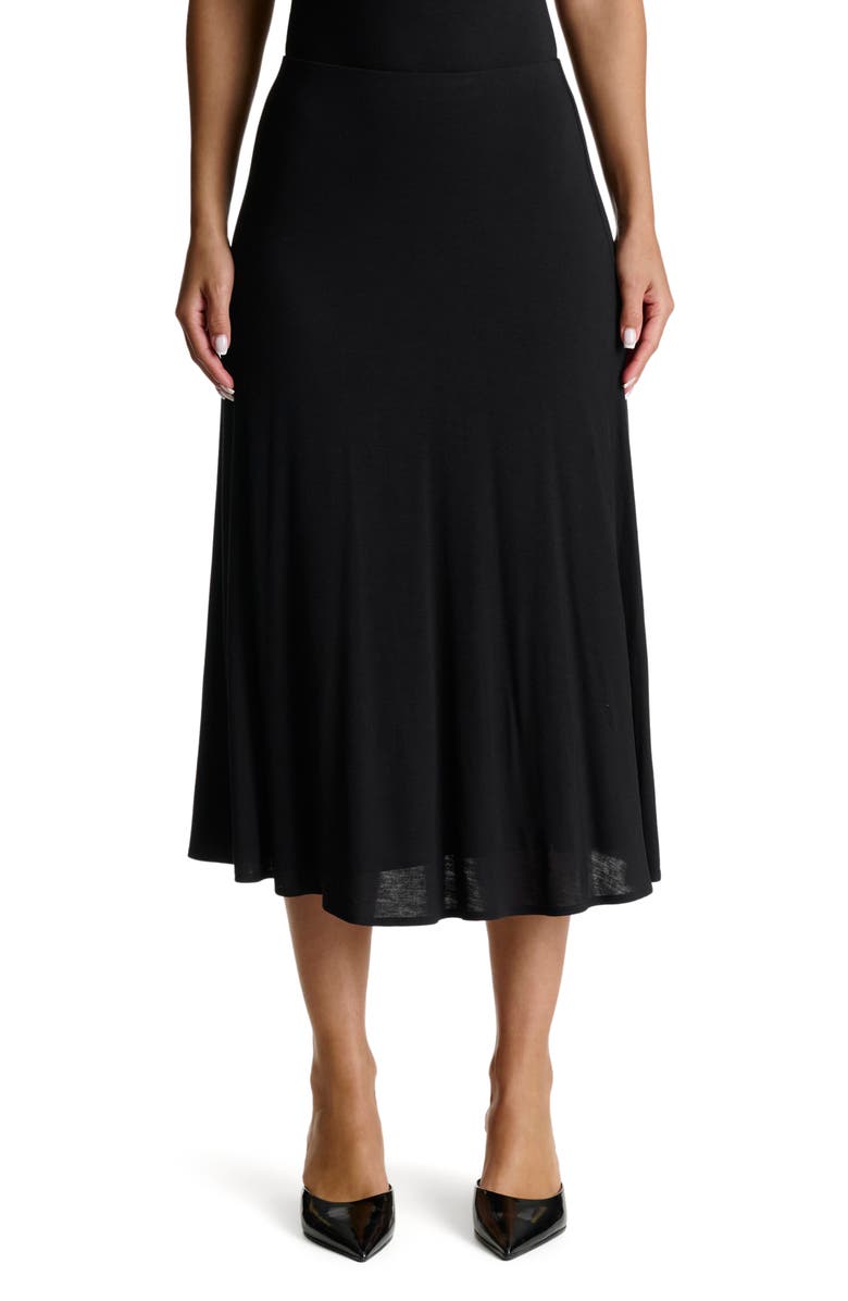 Naked Wardrobe Midi Circle Skirt, Main, color, 