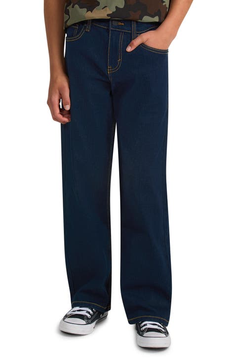 Kids' Loose Straight Fit Jeans