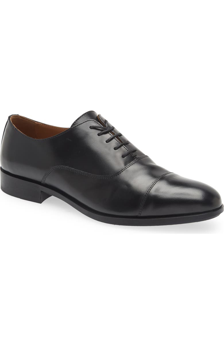 BOSS Eastside Cap Toe Leather Oxford, Main, color,