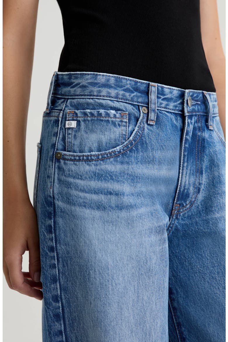 Adria Low Rise Baggy Wide Leg Jeans, Alternate, color, CANDID
