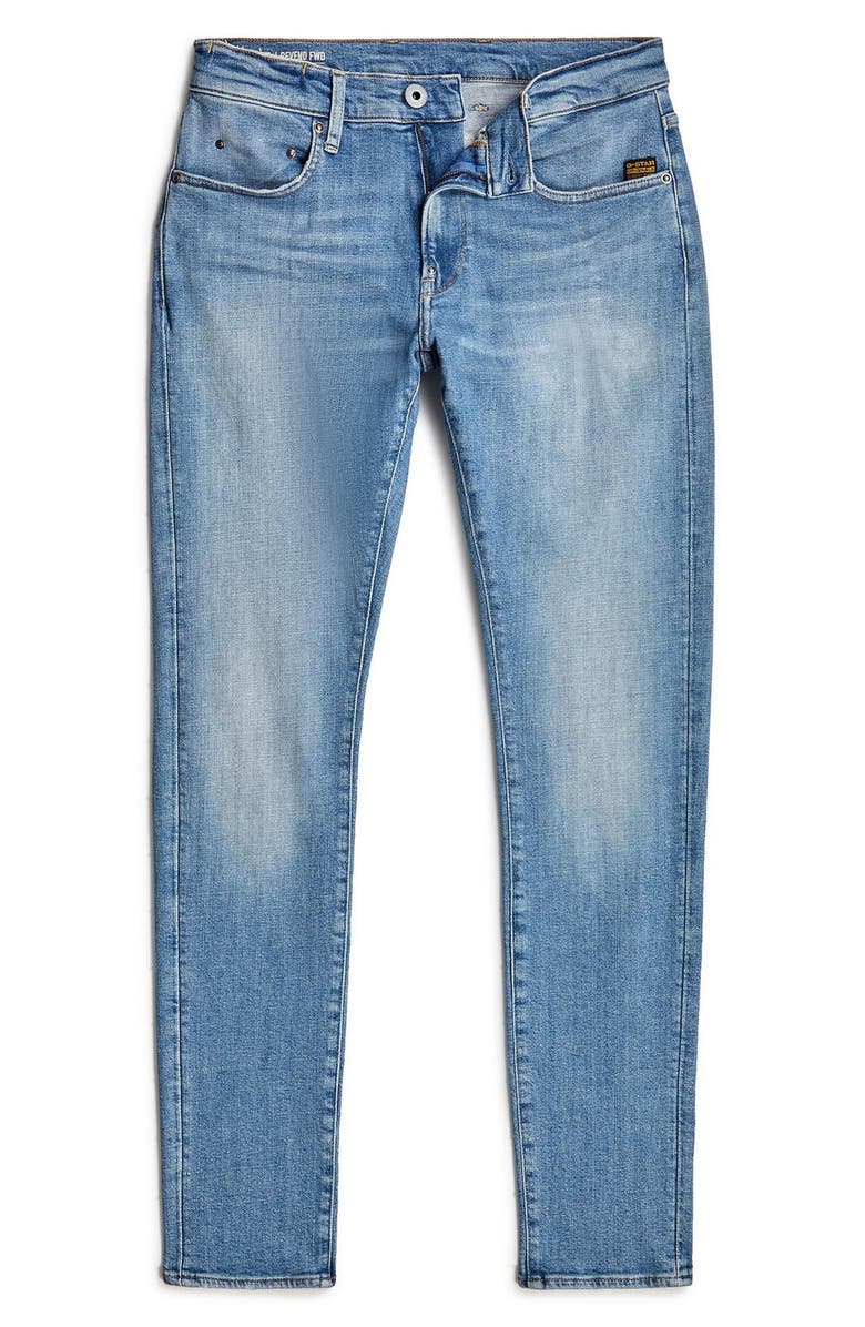 G-STAR Revend FWD Skinny Jeans, Alternate, color, Sun Faded Summer Sky