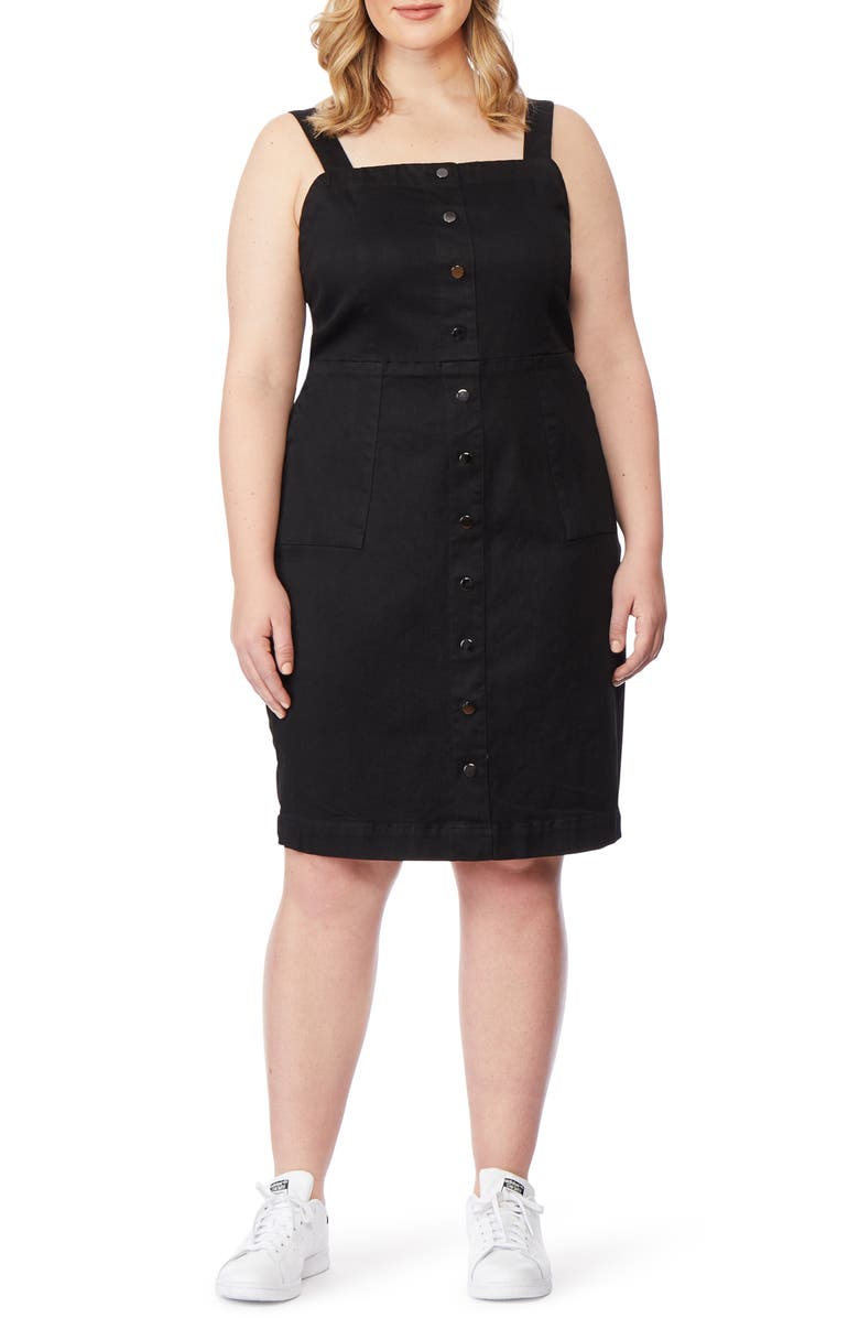 Rebel Wilson X Angels Denim Body-Con Dress, Main, color, 