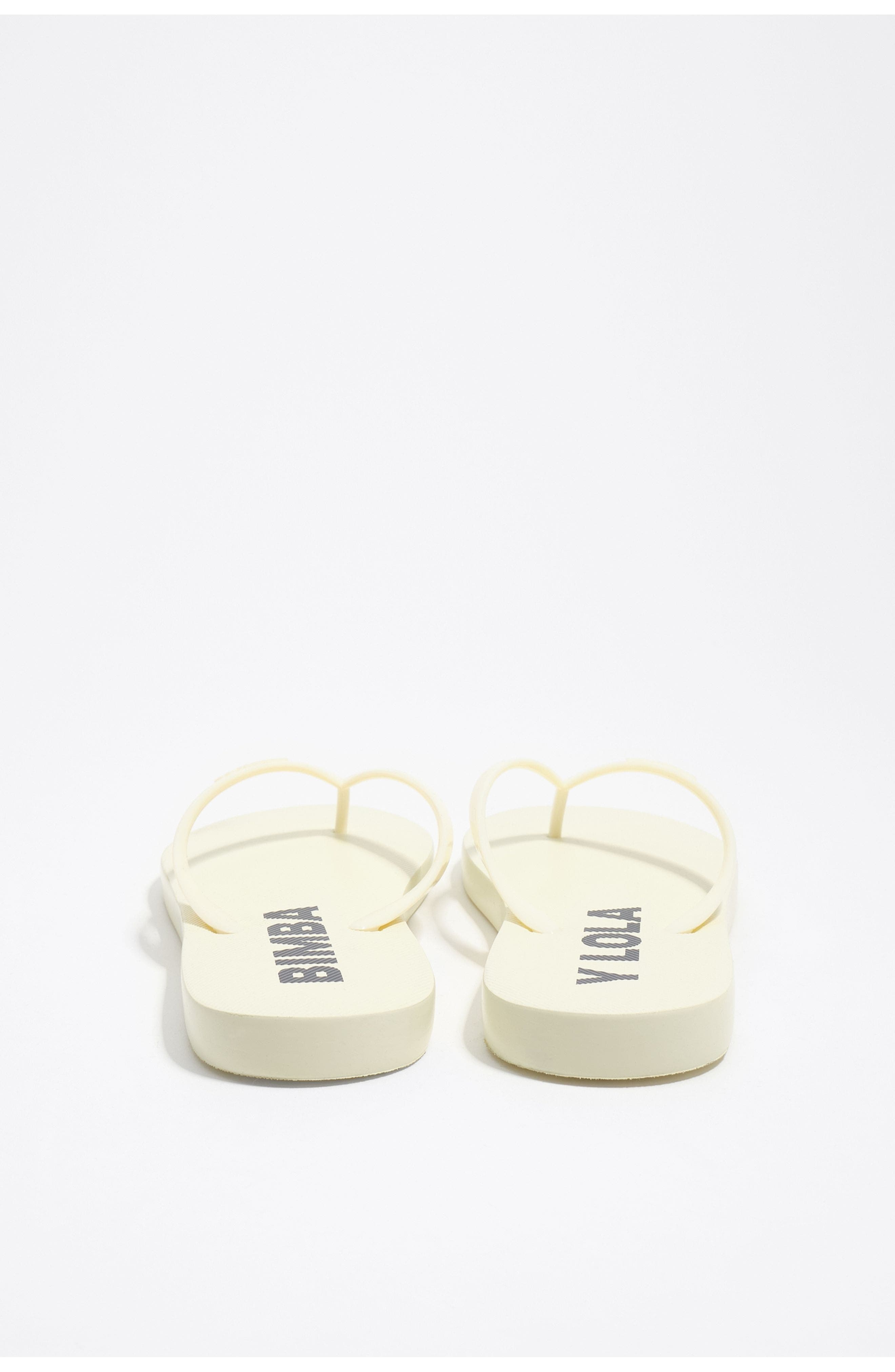 Bimba y Lola Flip-Flop, Alternate, color, Ivory