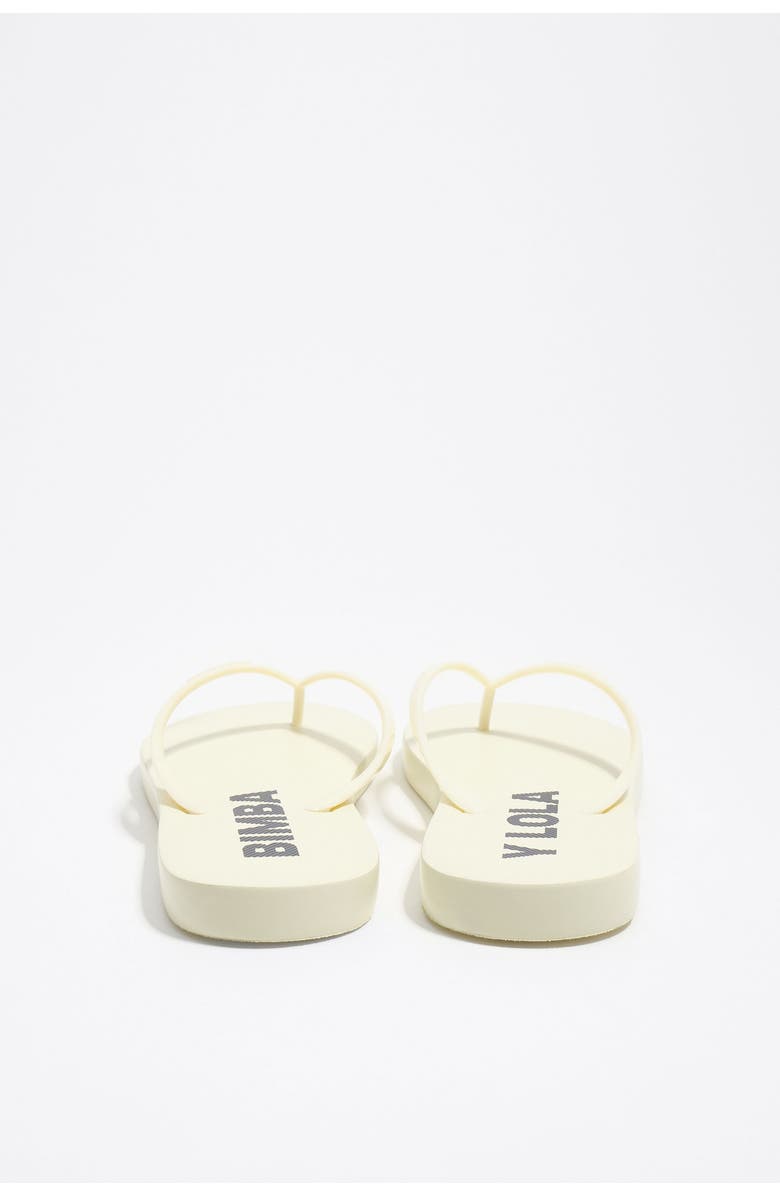 Bimba y Lola Flip-Flop, Alternate, color, Ivory