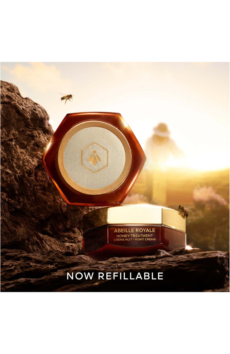 Guerlain Abeille Royale Honey Treatment Refillable Night Cream with Hyaluronic Acid, Alternate, color, Regular