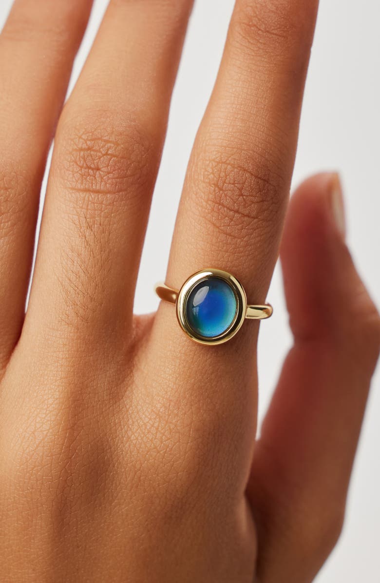 Ana Luisa Gold Mood Ring - Mood Ring, Alternate, color, Gold