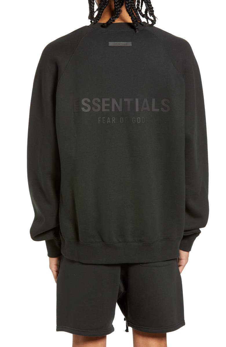 PacSun Fear of God Essentials Unisex Logo Sweatshirt, Alternate, color, 