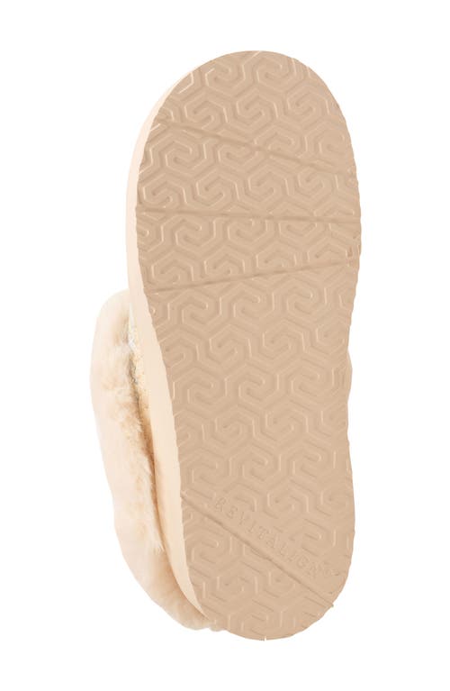 Revitalign Aspen Nordic Orthotic Faux Fur Lined Slippers In Blue