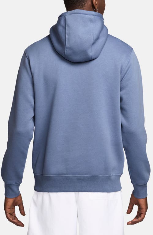Nike Club Fleece Pullover Hoodie In Blue