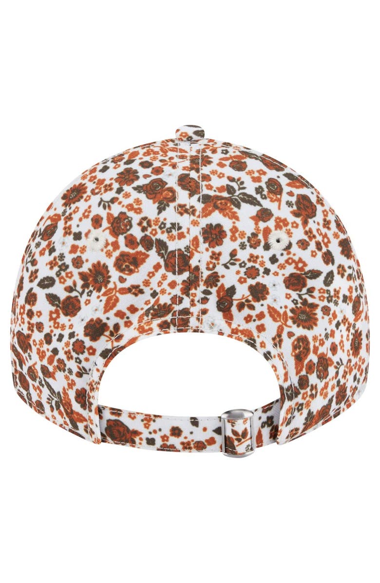 New Era Women's New Era  White Texas Longhorns Blooming 9TWENTY Adjustable Hat, Alternate, color, 