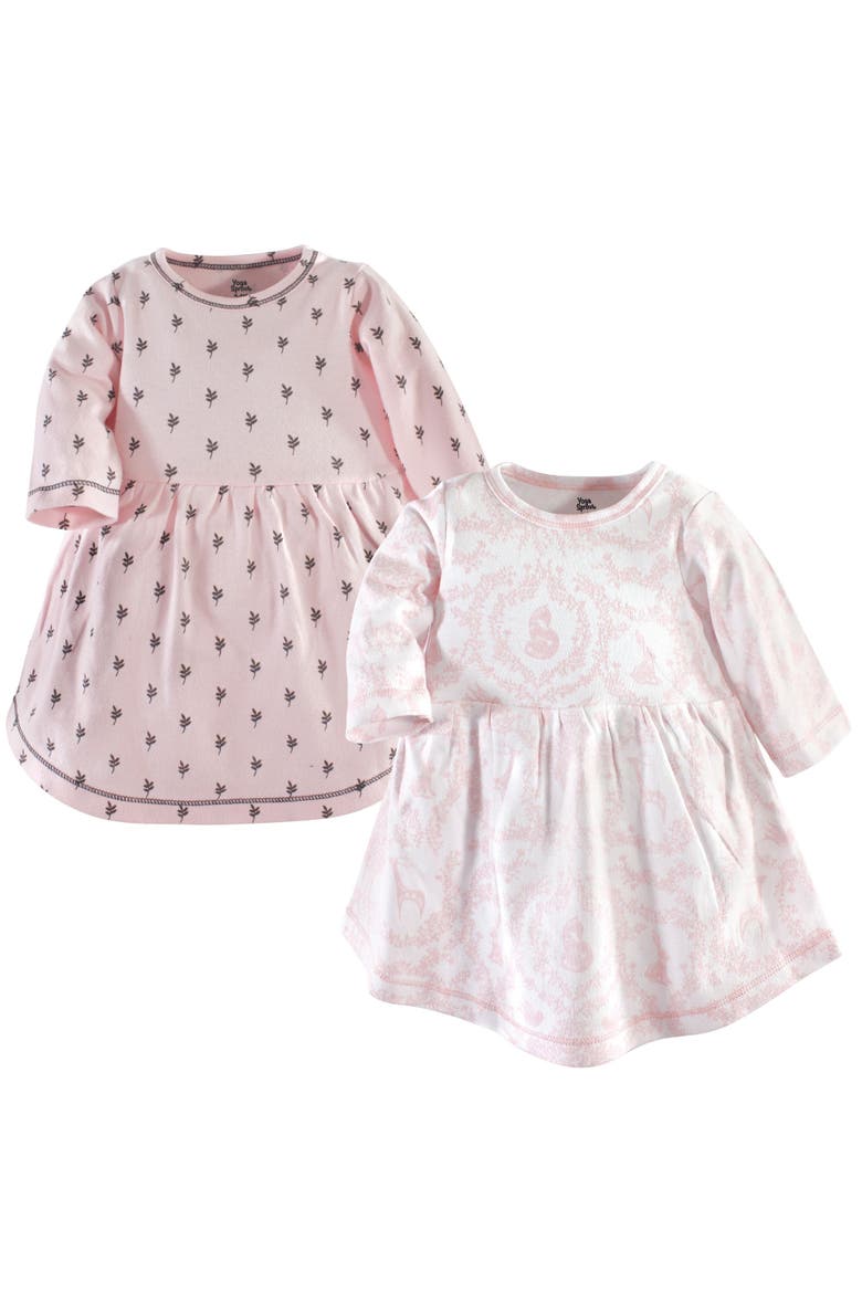 2Pk Long Sleeve Dress, Main, color, Lace Garden