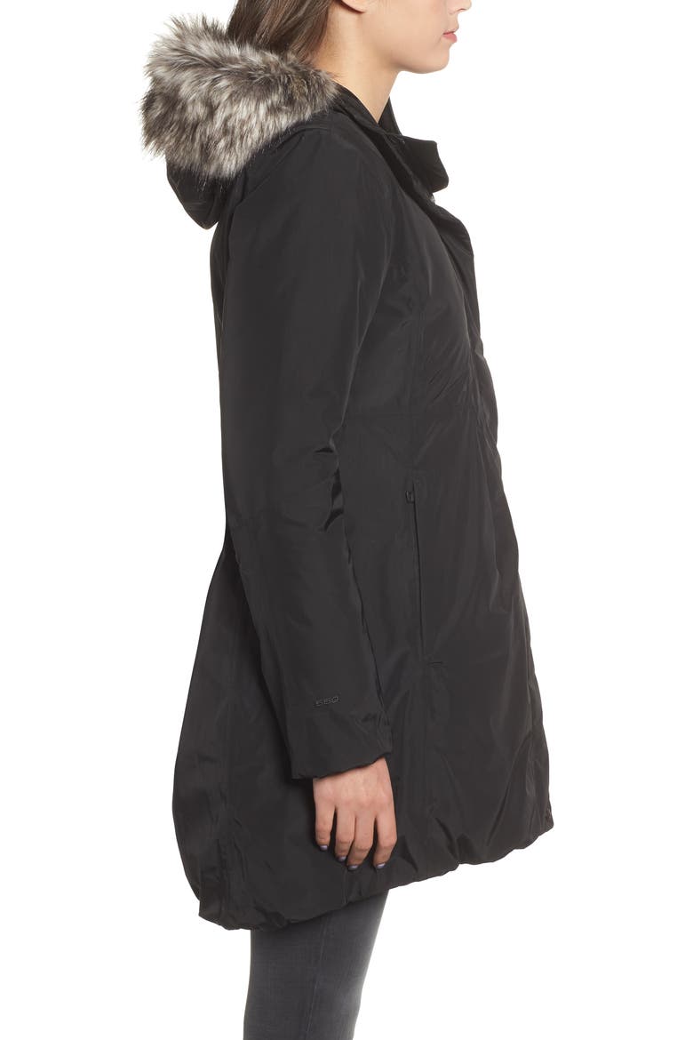 Transarctic Mama Down Parka, Alternate, color, TNF BLACK