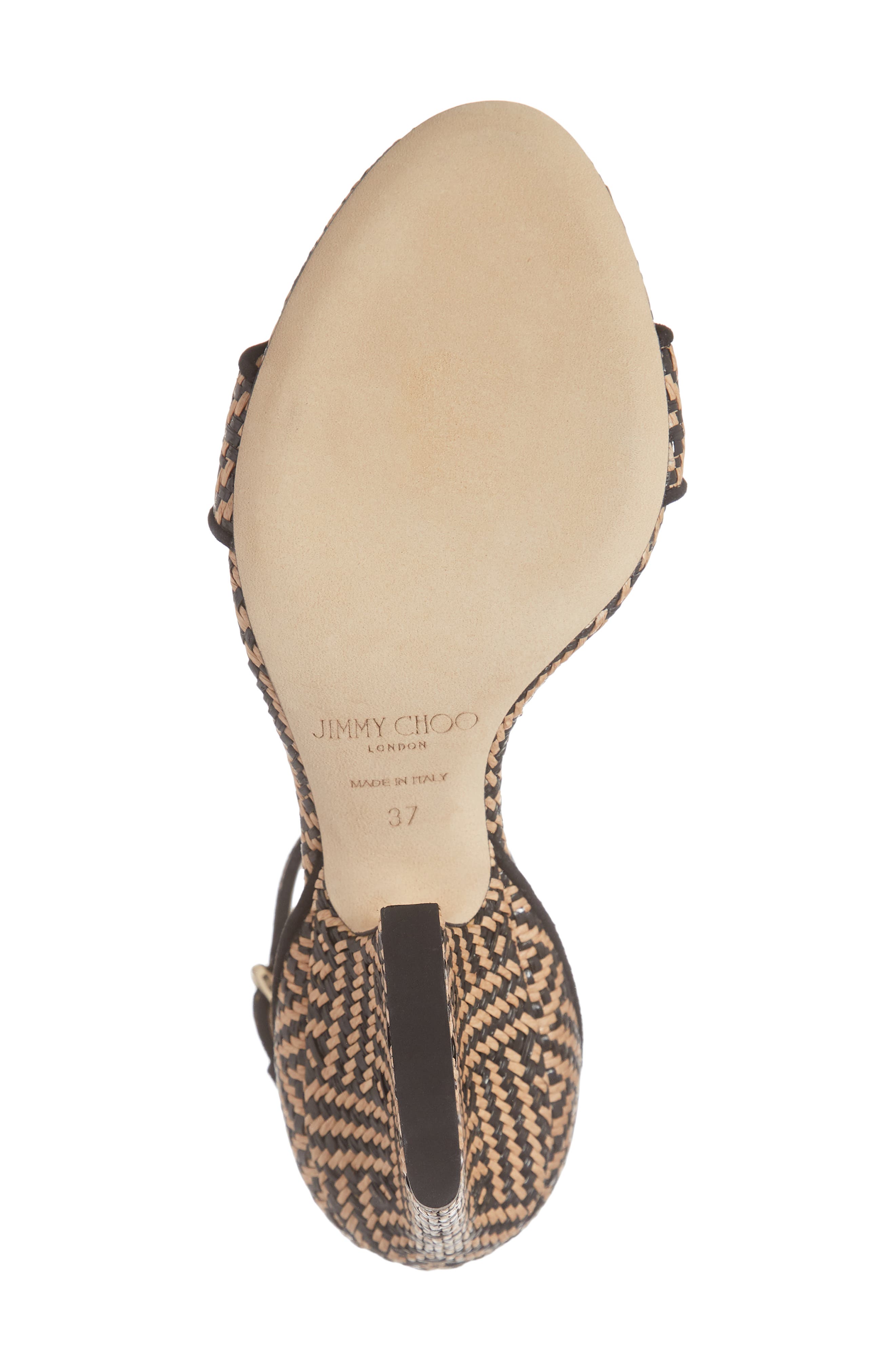 Jimmy Choo Edina Ankle Strap Sandal, Alternate, color, 