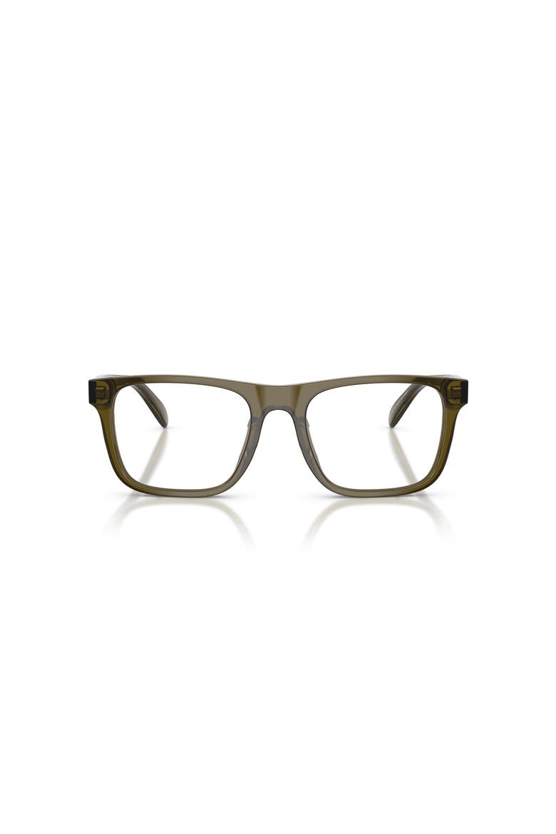 53mm Square optical glasses, Alternate, color, Green