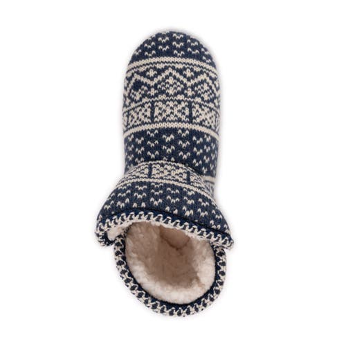 Muk Luks Leigh Bootie Slipper In Multi