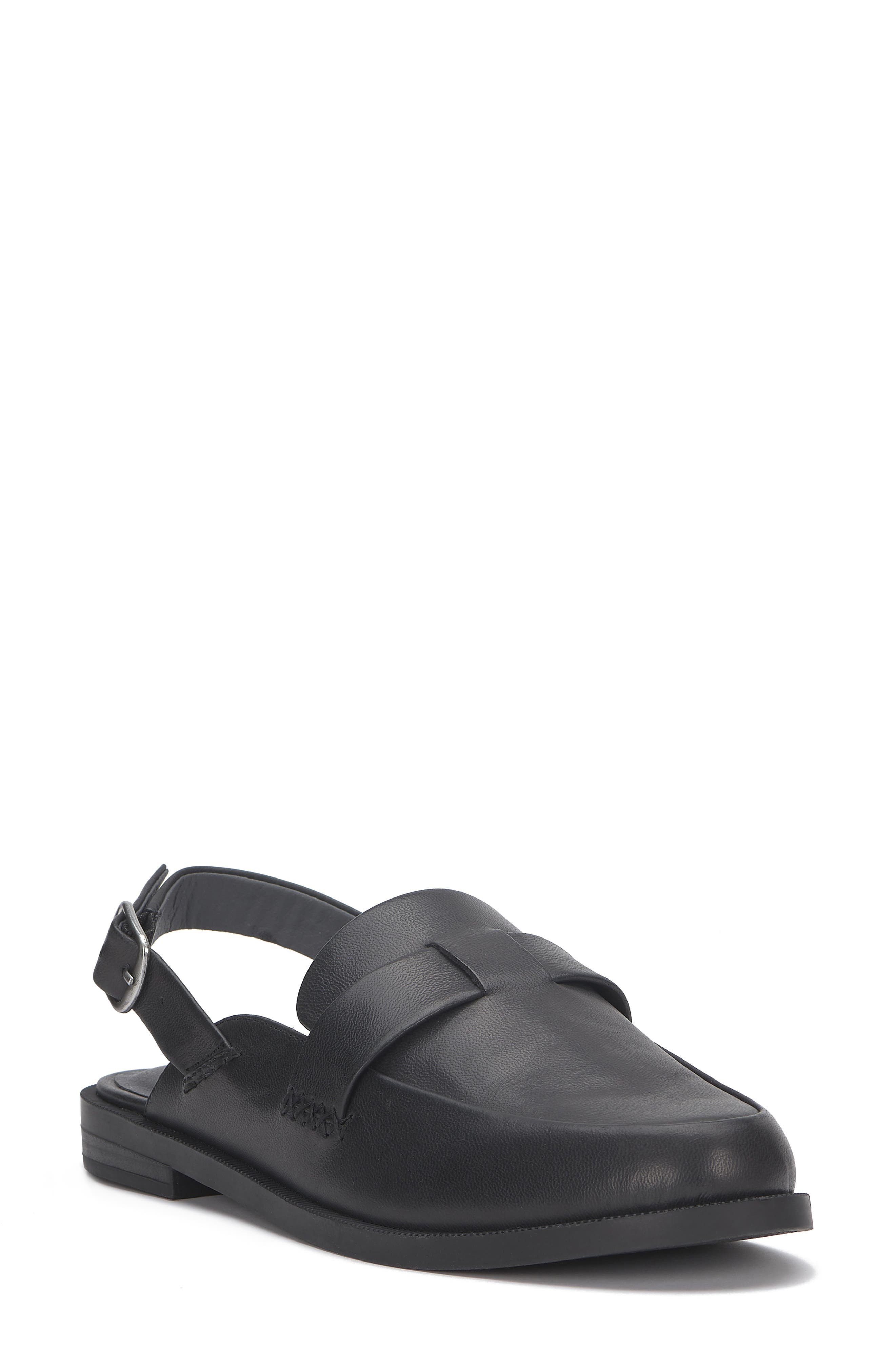 Lucky Brand Louissa Slingback Loafer, Main, color, Black 01