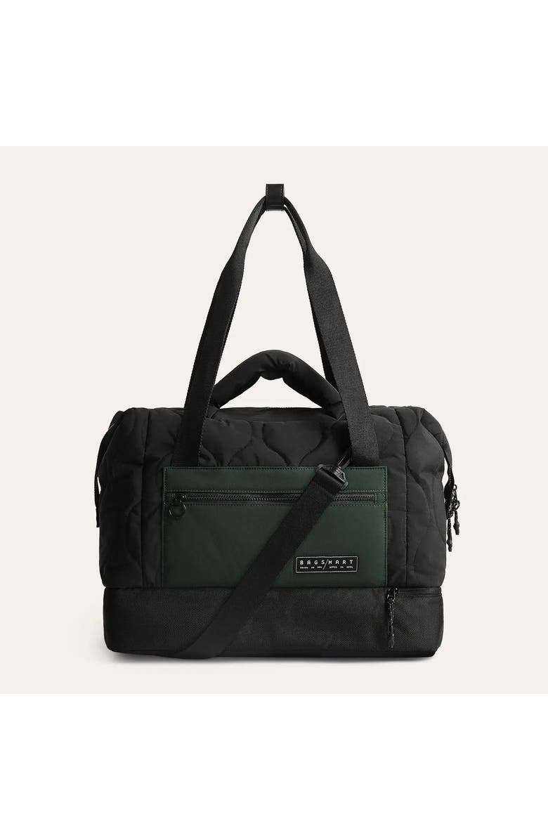 Bagsmart Paz 34L Laptop Duffle with Shoe Compartment, Main, color, Black