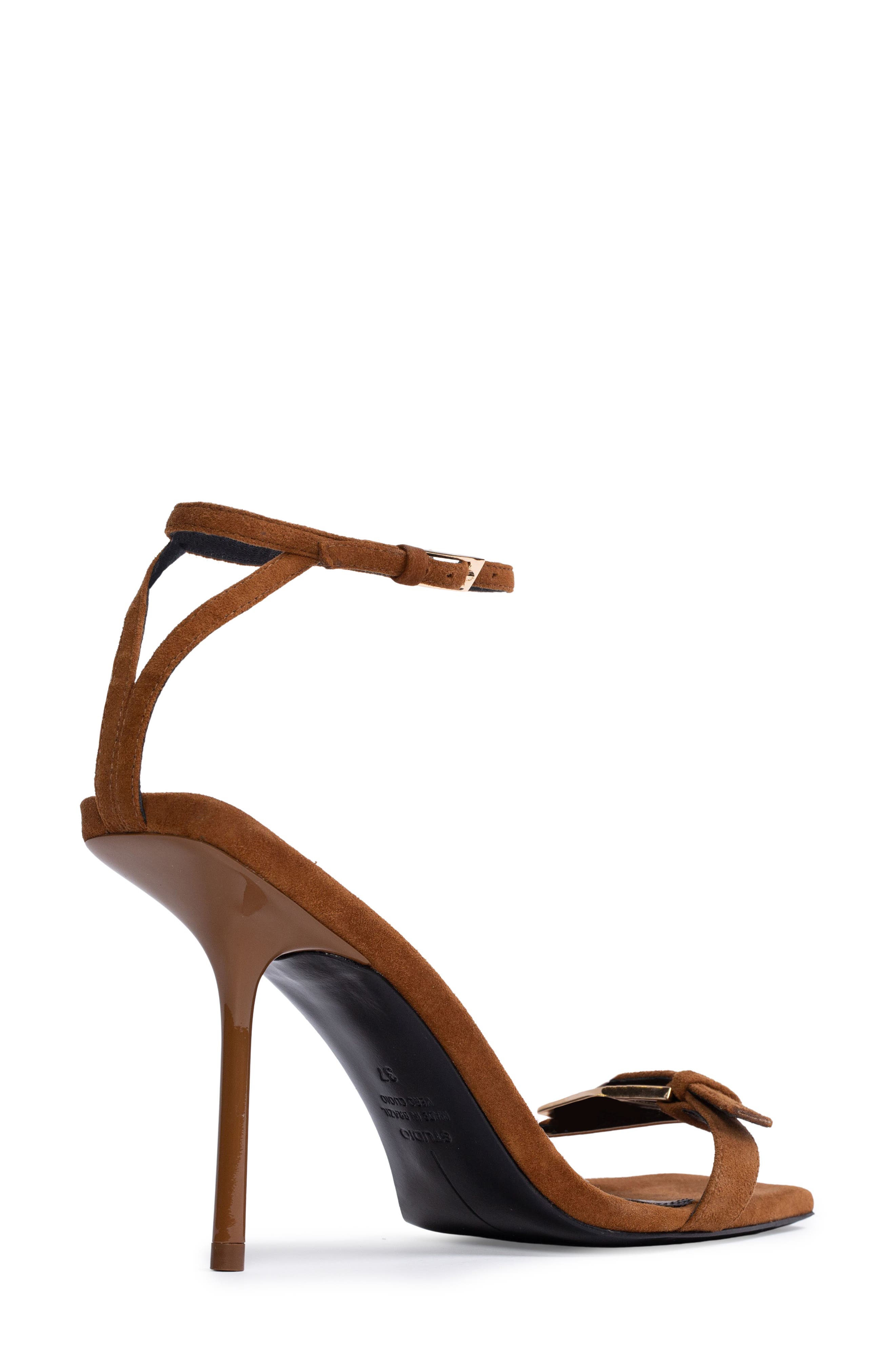 Brooks 95 Ankle Strap Sandal, Alternate, color, TOBACCO SUEDE