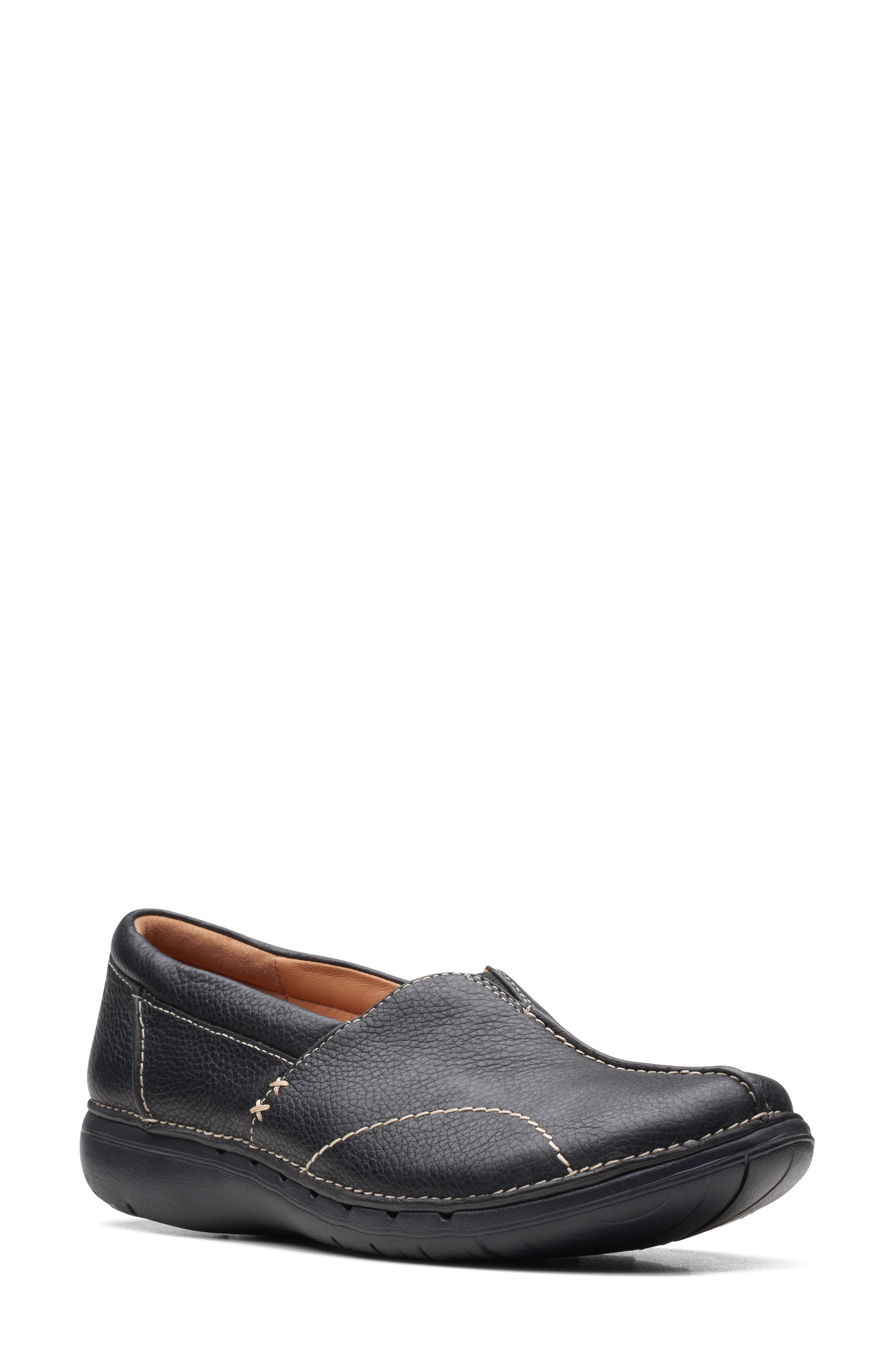 Clarks<sup>®</sup> Un Loop Stride Slip-On Loafer, Main, color, 