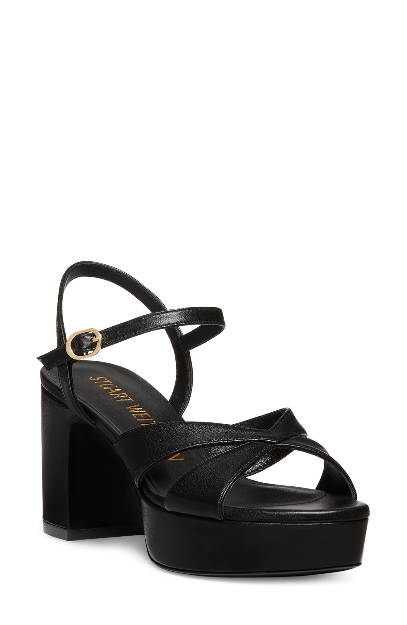 Stuart Weitzman Carmen Midi Platform Sandal, Main, color, 