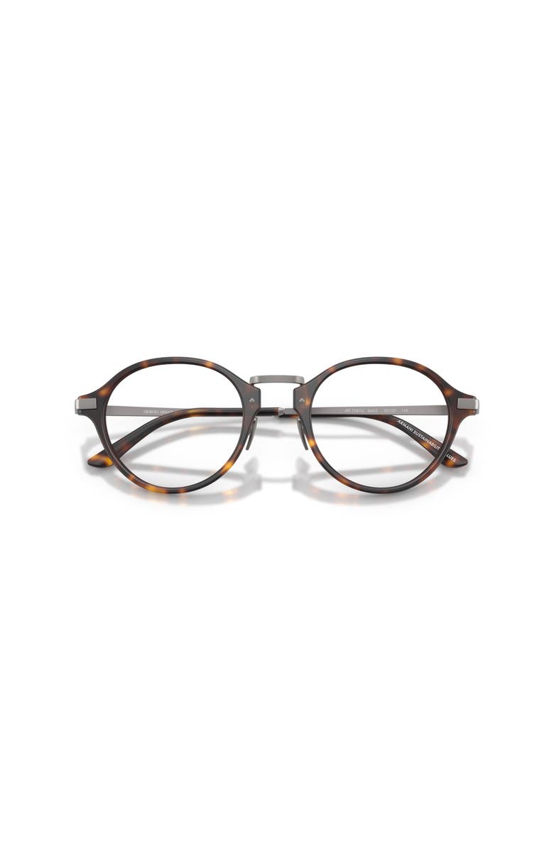 Giorgio Armani 50mm Phantos optical glasses, Alternate, color, Tortoise