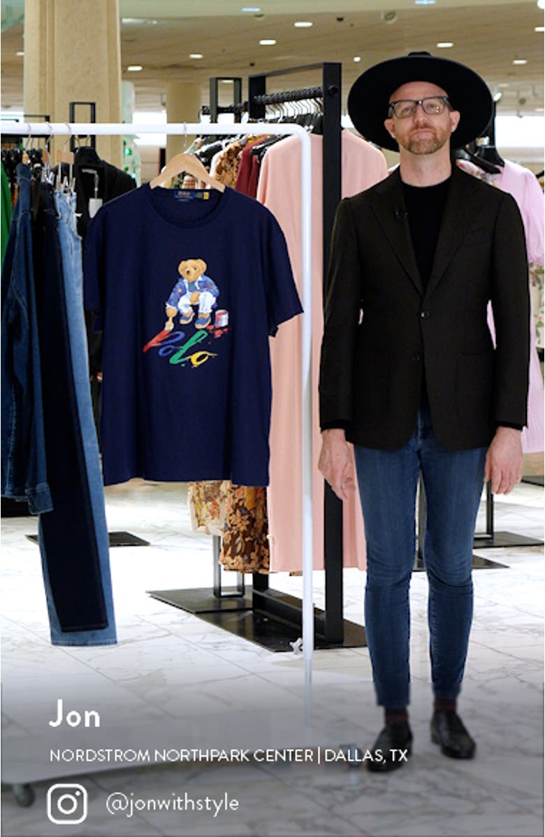 Polo Bear Cotton Jersey T-Shirt, sales video thumbnail