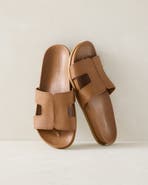 Haven Well Within Leather Cutout Slides