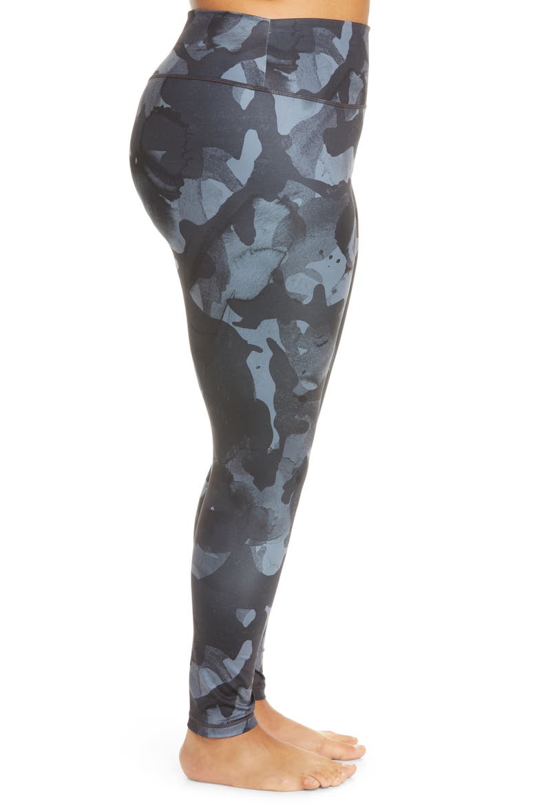 High Waist Studio Lite Ankle Leggings, Alternate, color, BLACK- GREY SHANNO PRINT