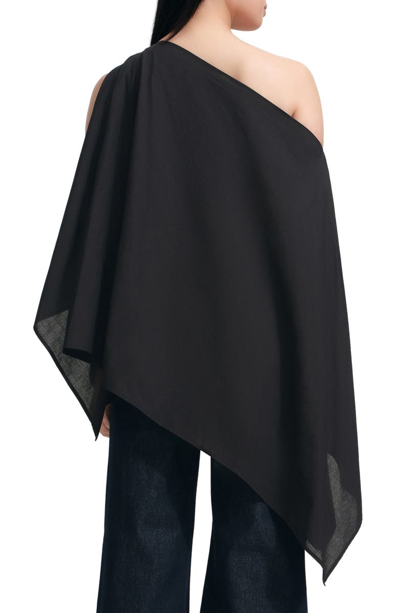 Marcella Jas Asymmetric Tunic, Alternate, color, Black