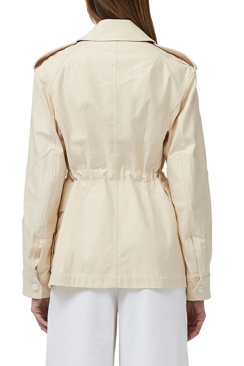 ICONS Lorenz Cotton Military Jacket, Alternate, color, ECRU