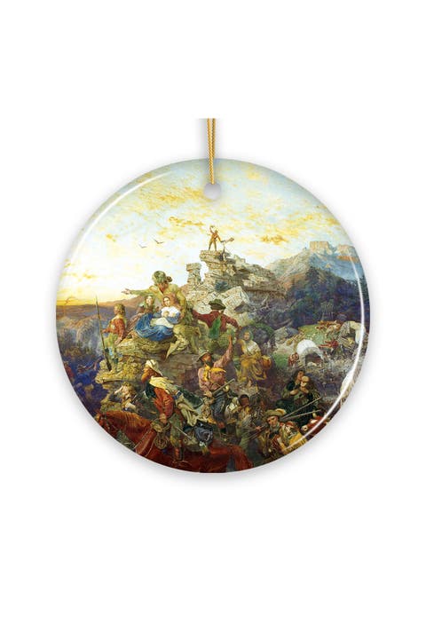 Westward The Course Of Empire Leutze Painting Ornament
