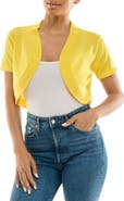 Nina Leonard Knit Bolero