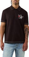 True Religion Buddha Graphic Polo