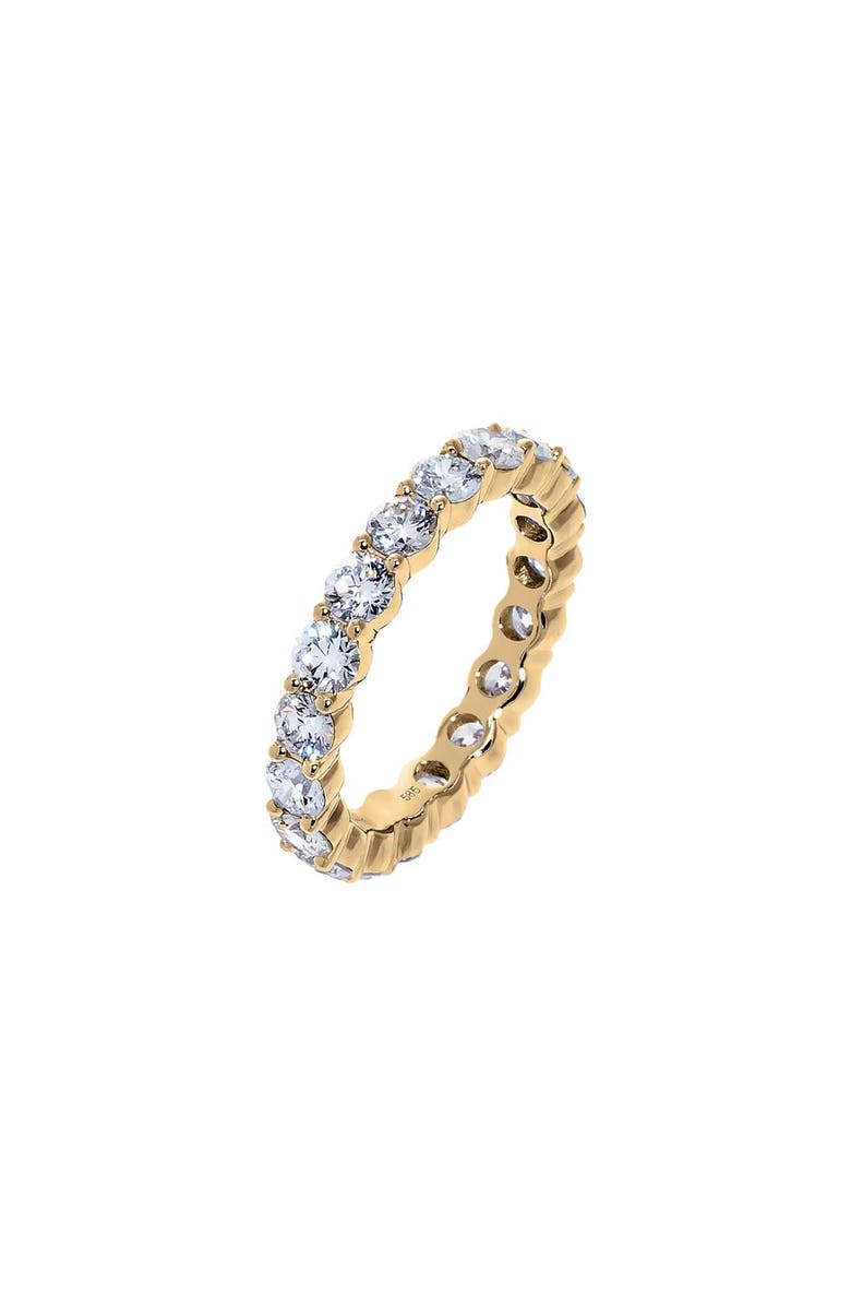 BY ADINA EDEN Lab Grown Diamond Round Eternity Band 14K, Main, color,