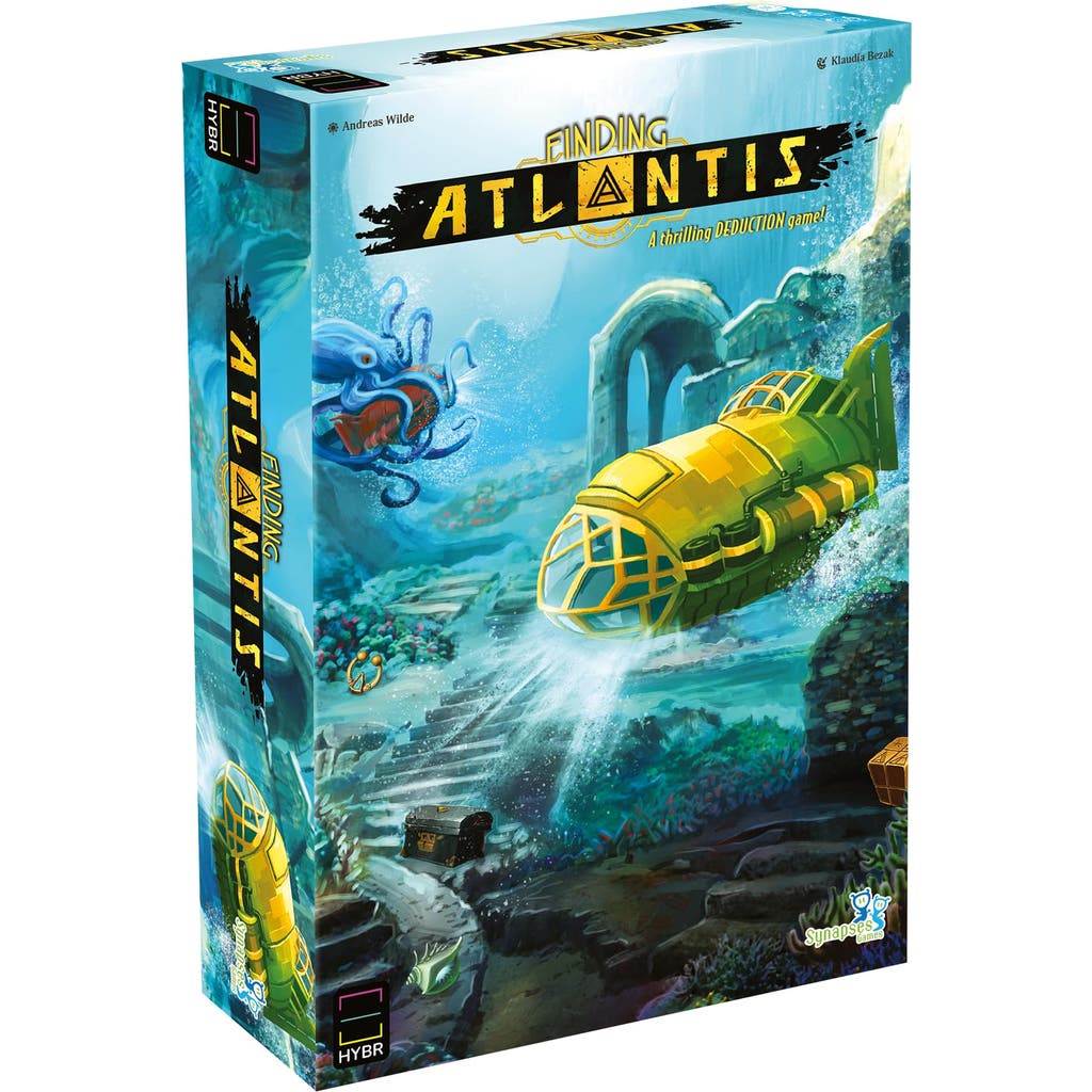 Synapses Games Finding Atlantis Exploration & Deduction Game, Race 14+ in Multicolored  product