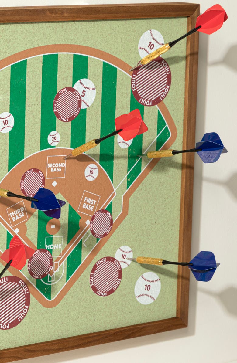 Uncommon Goods Baseball Dartboard Game by Professor Puzzle, Alternate, color, Multi