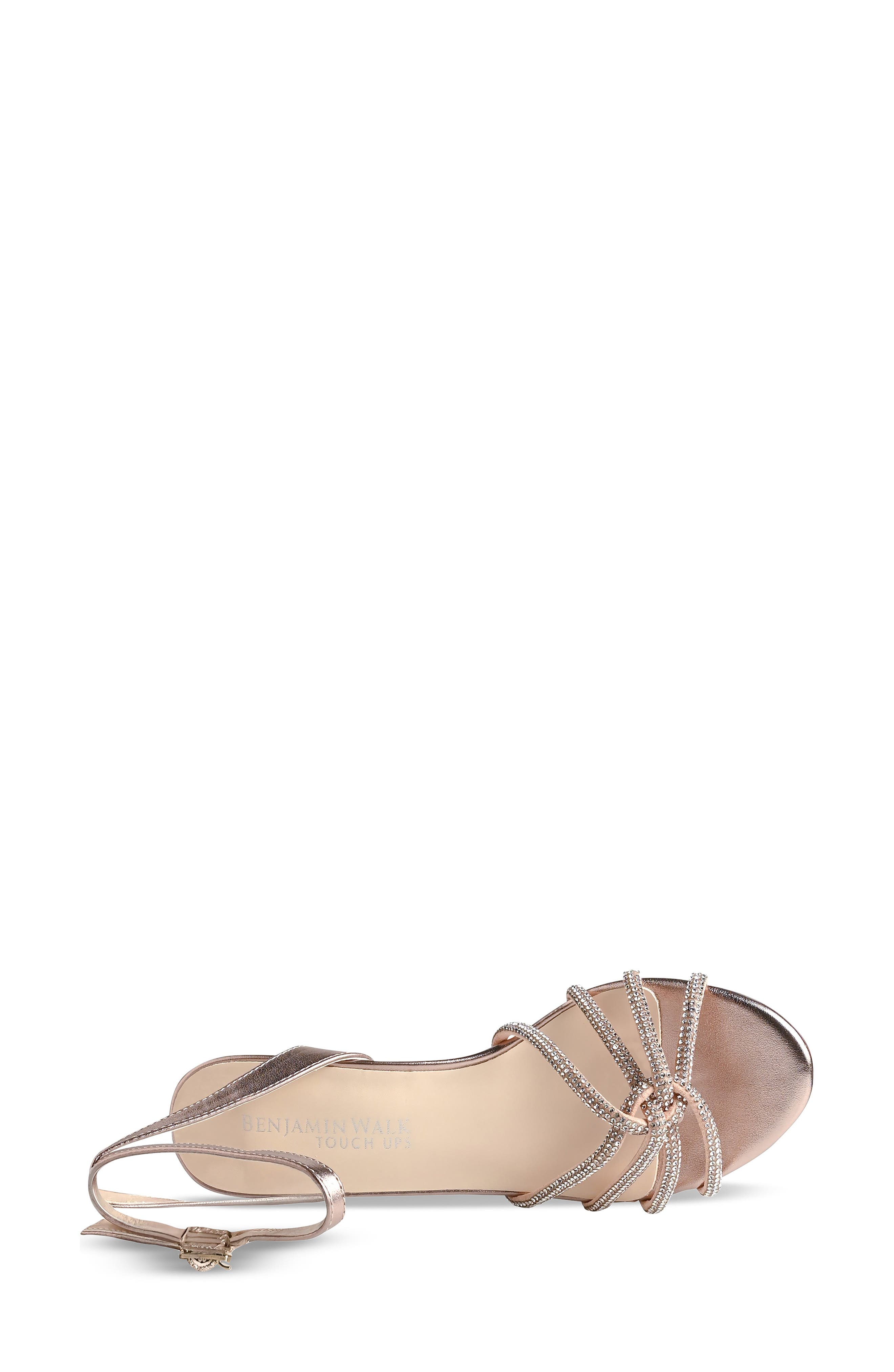 Tamera Ankle Strap Sandal, Alternate, color, CHAMPAGNE