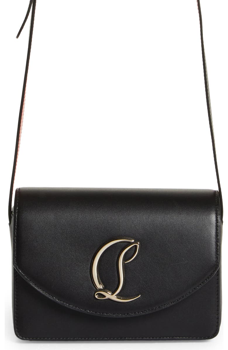 Christian Louboutin Small Loubi54 Leather Crossbody Bag, Main, color,