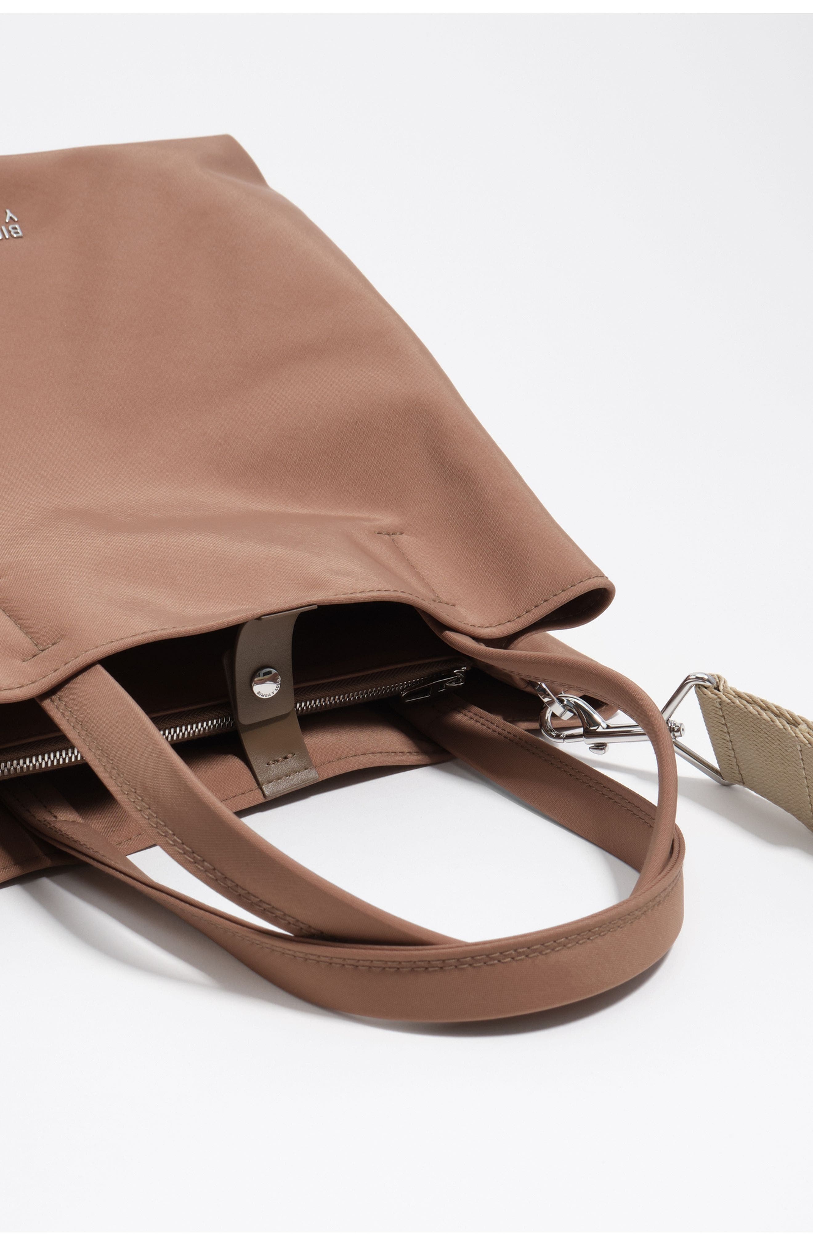 Bimba y Lola Large Fabric Chihuahua Bag, Alternate, color, Nougat
