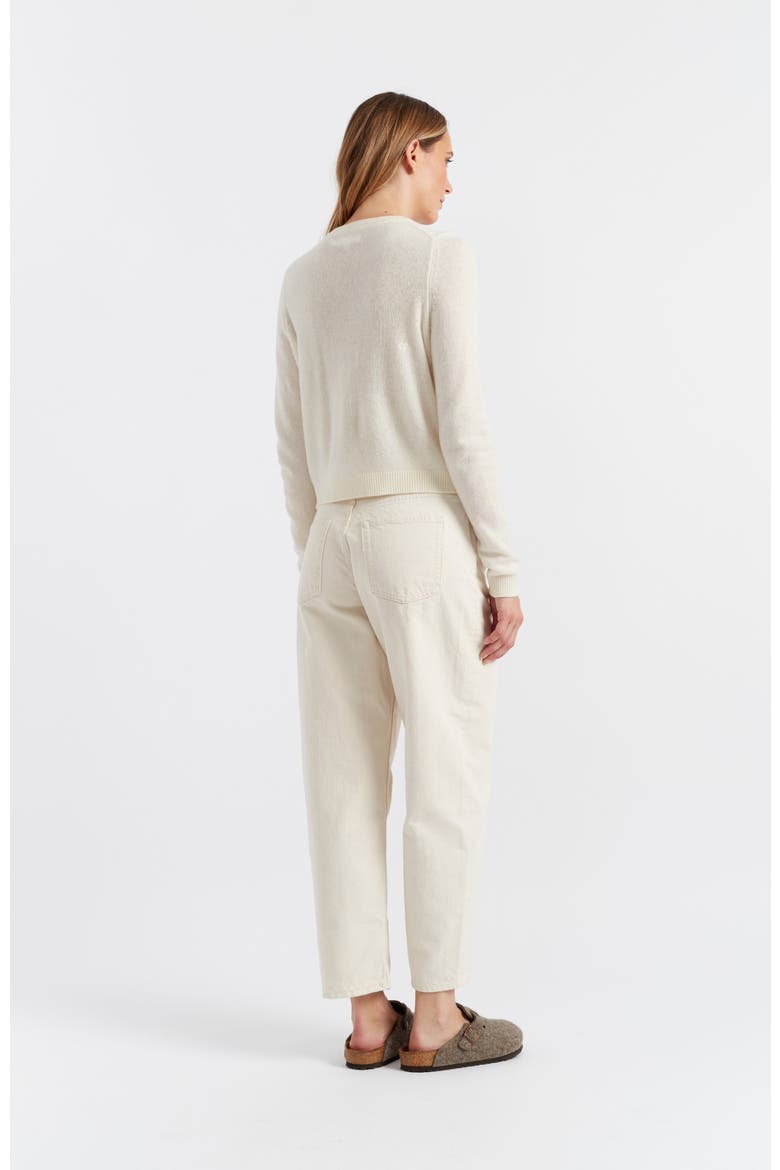 Cloud Cashmere Open Cardigan, Alternate, color, Cream