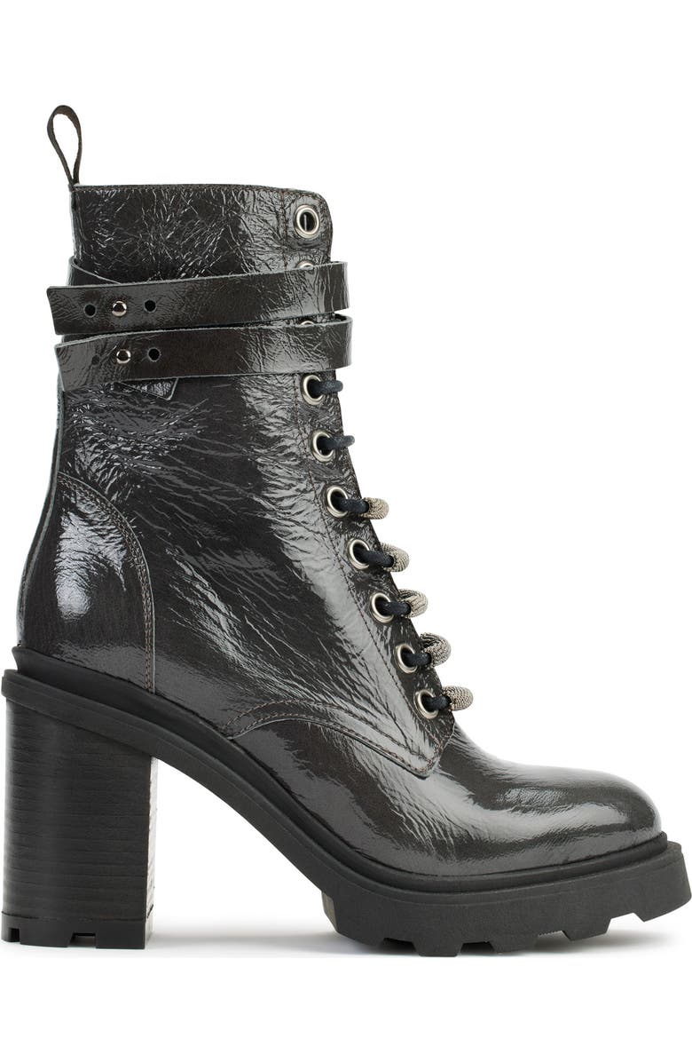 DKNY Phoebe Lug Sole Boot, Alternate, color, Grey