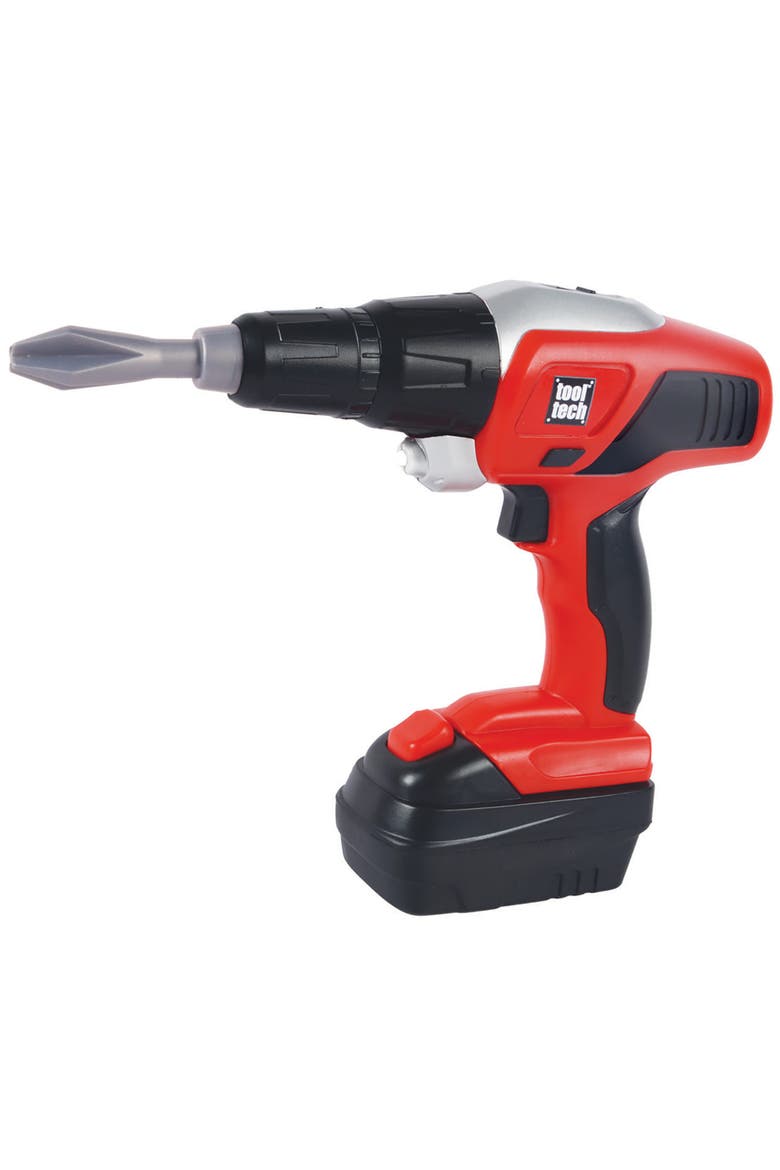 Toy Power Drill and Worklight Set, Alternate, color, Red