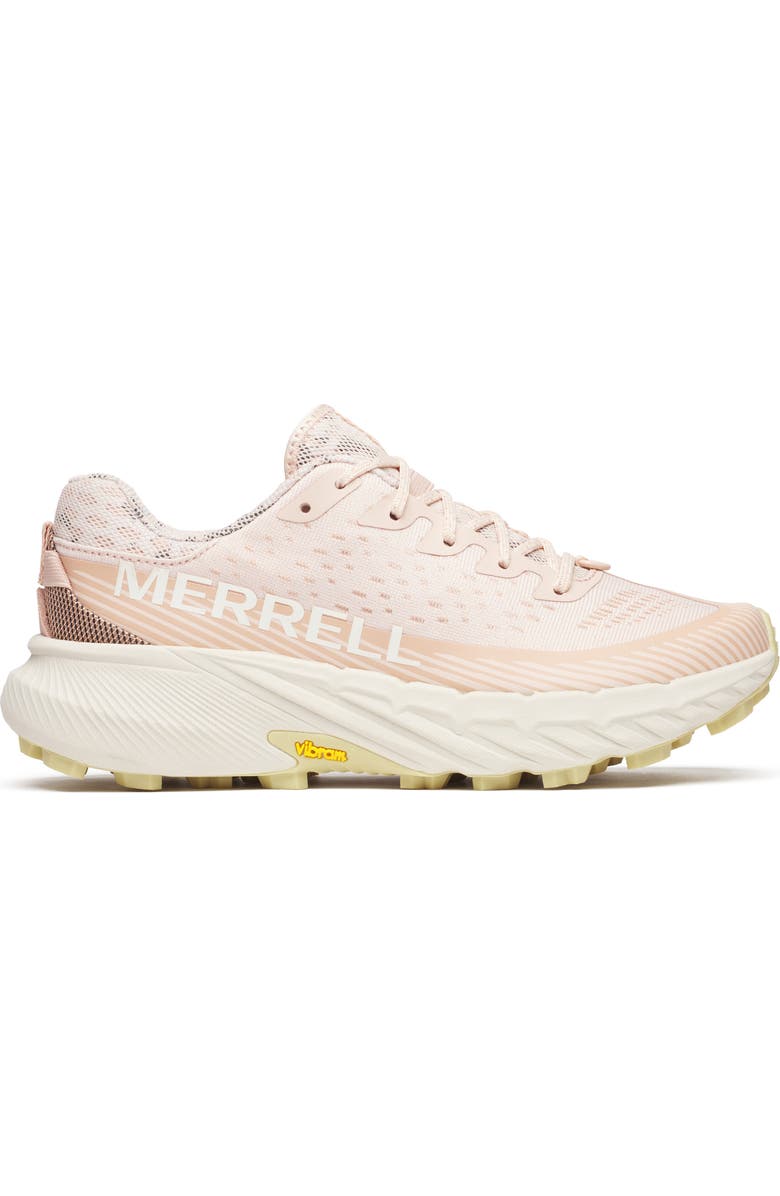 Merrell Agility Peak 5 Running Shoe, Alternate, color, Pink Salt