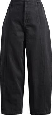 Topshop Balloon Cotton Twill Pants