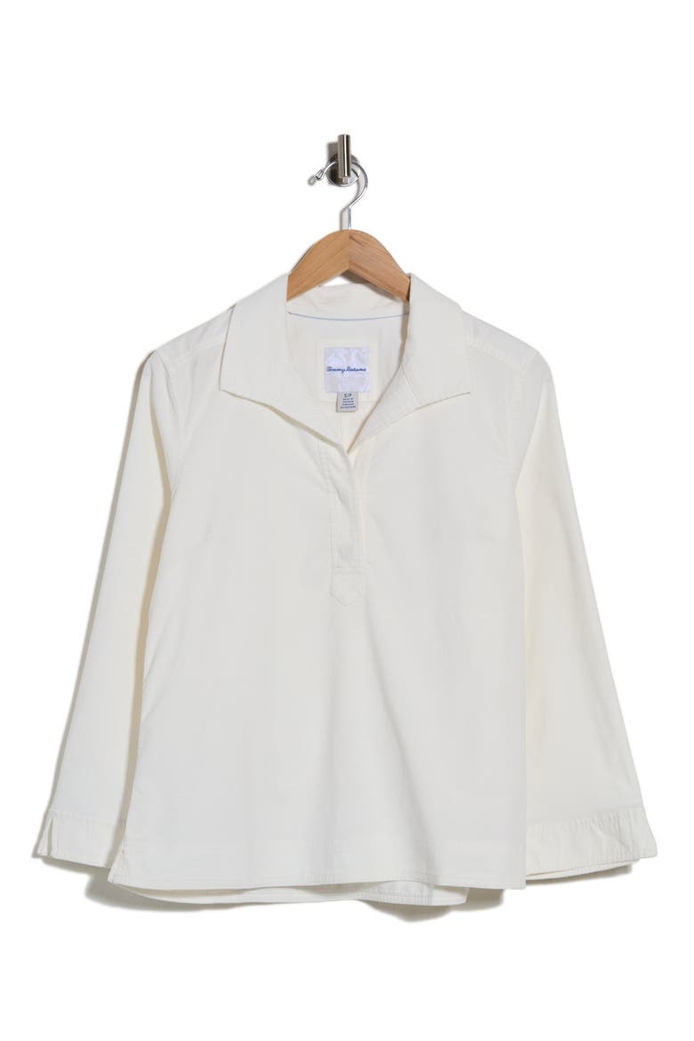 Coasta Cord Popover Top, Alternate, color, COCONUT